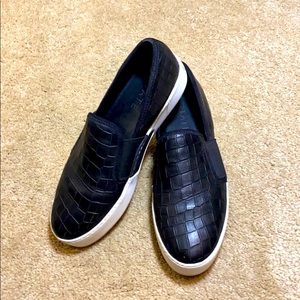 1.State Black Slip-on Sneakers